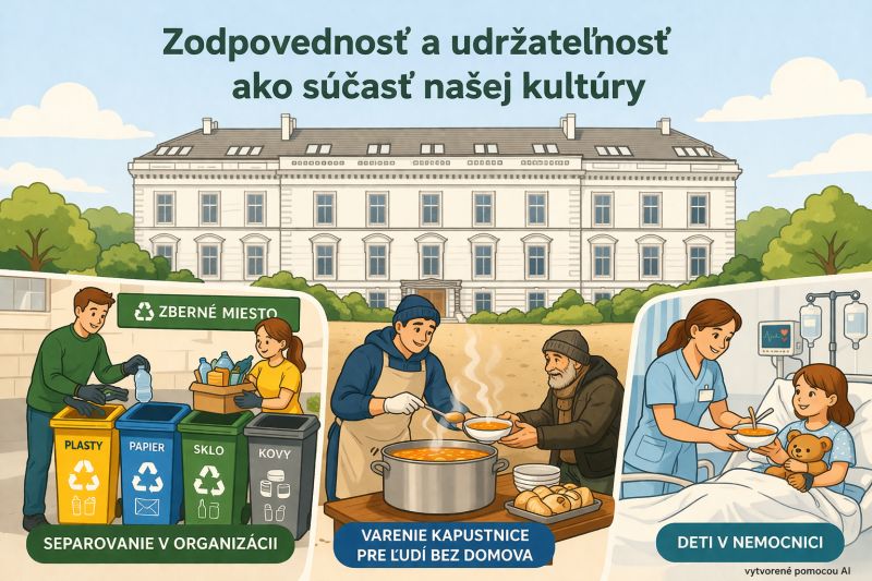 Zodpovednosť a udržateľnosť ako súčasť našej kultúry