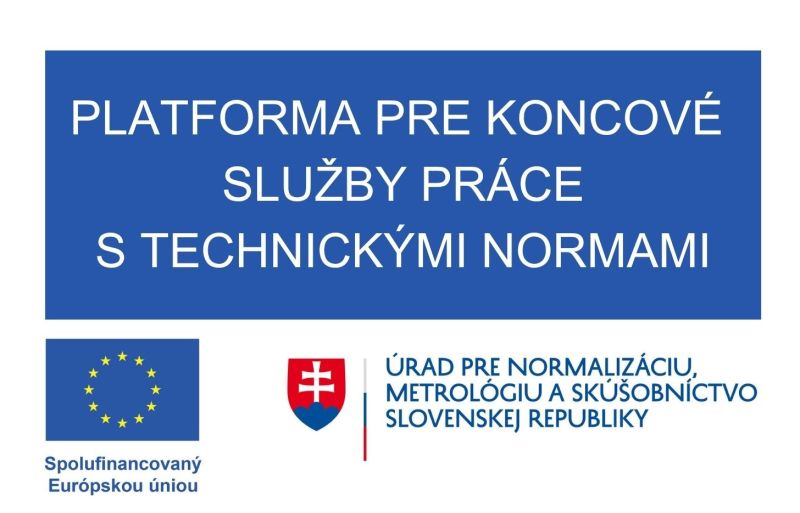 Platforma pre koncové služby práce s technickými normami