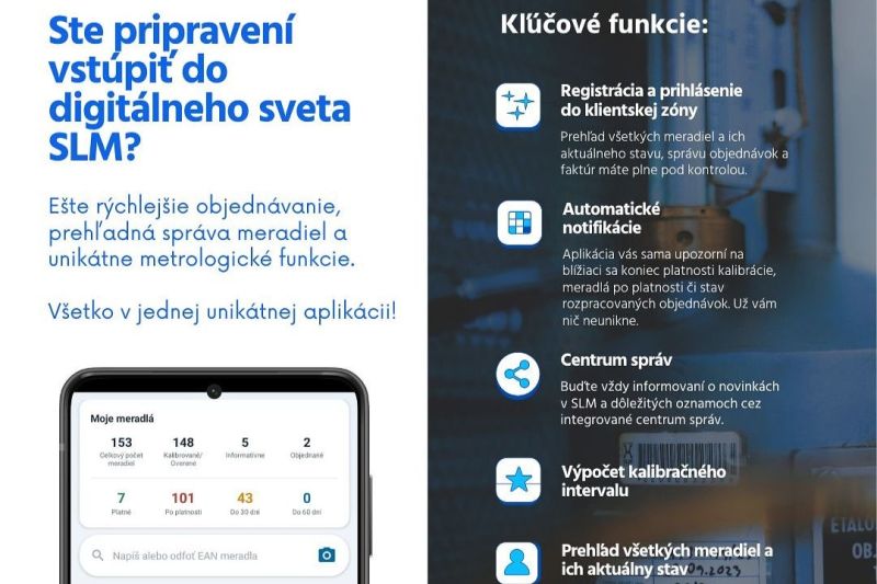 Slovenská legálna metrológia predstavuje novú aplikáciu 