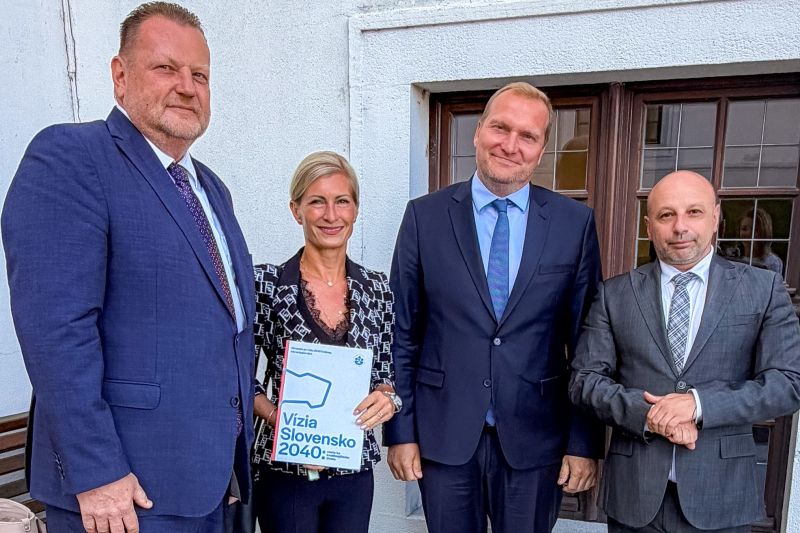 ÚNMS SR sa zúčastnil predstavenia Vízie Slovensko 2040