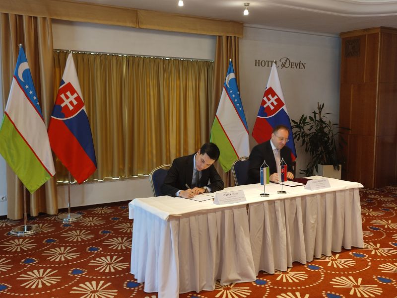 Zasadnutie Spoločnej komisie pre hospodársku spoluprácu medzi Slovenskou republikou a Uzbeckou republikou