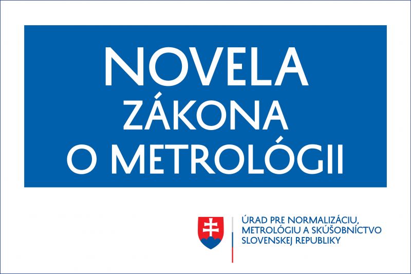 Novela zákona o metrológii