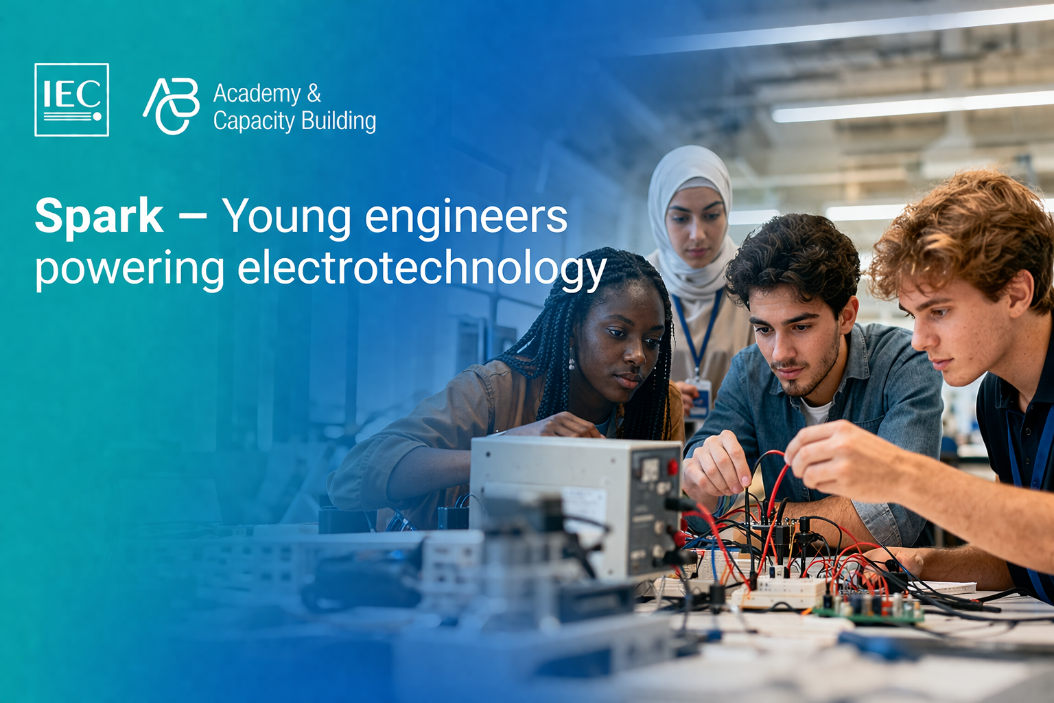 Mlad&iacute; inžinieri formuj&uacute; bud&uacute;cnosť elektrotechniky: IEC Academy sp&uacute;&scaron;ťa nov&uacute; s&eacute;riu Spark