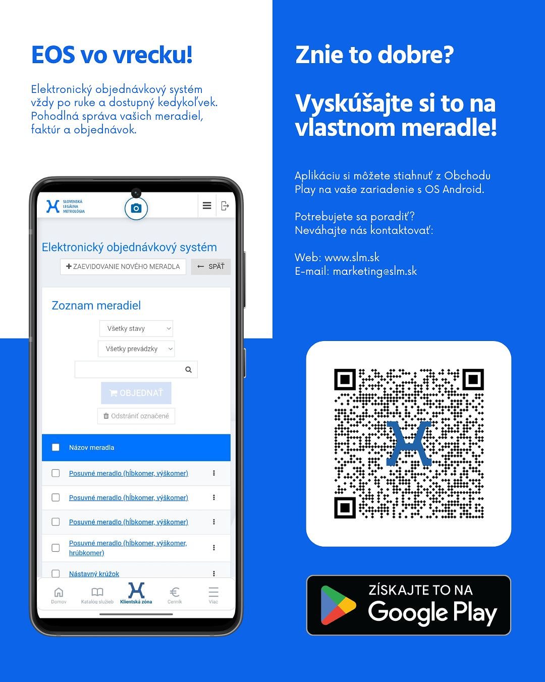 Slovenská legálna metrológia predstavuje novú aplikáciu 