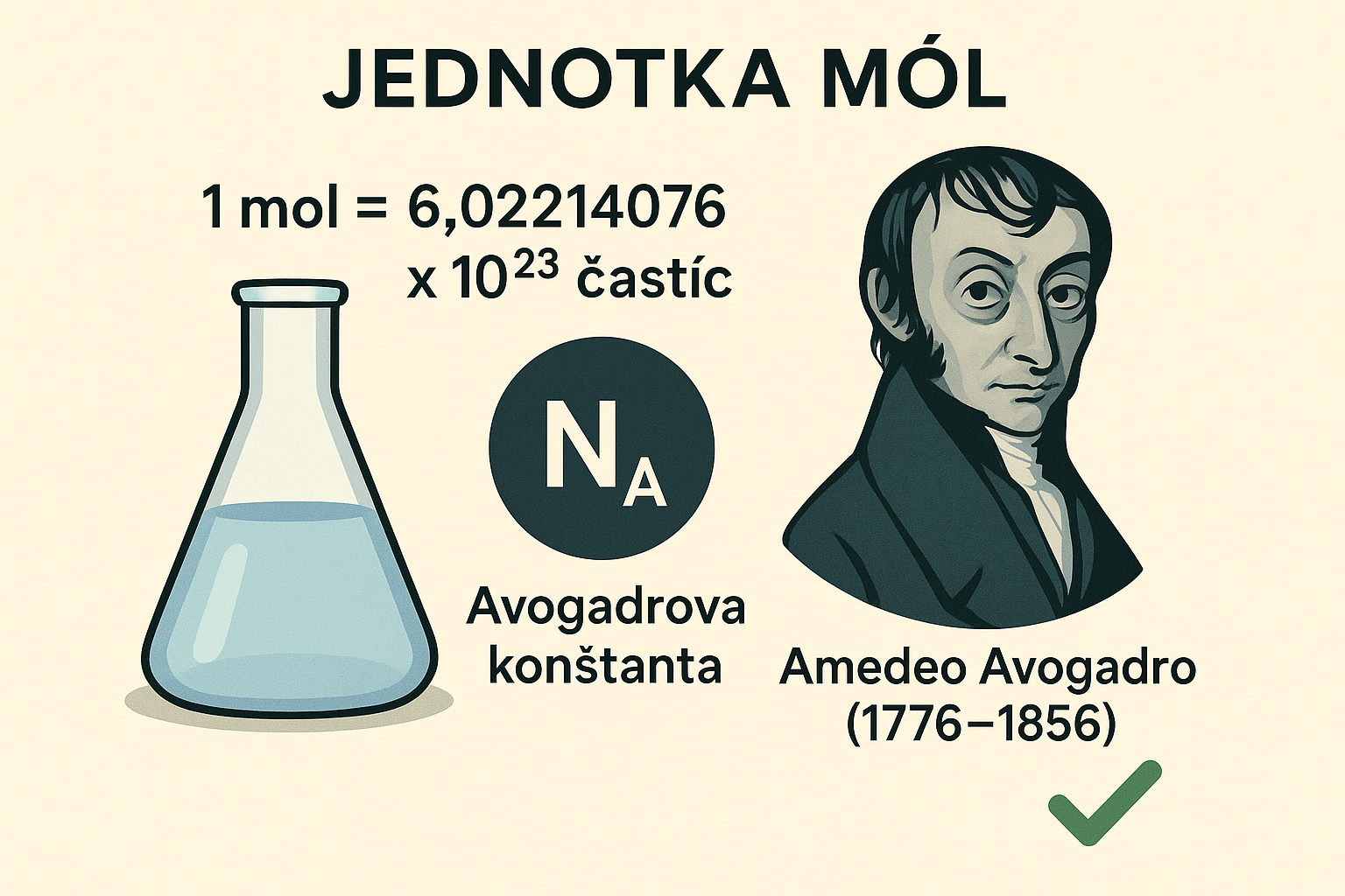 Príbeh mólu: od Avogadra po SI